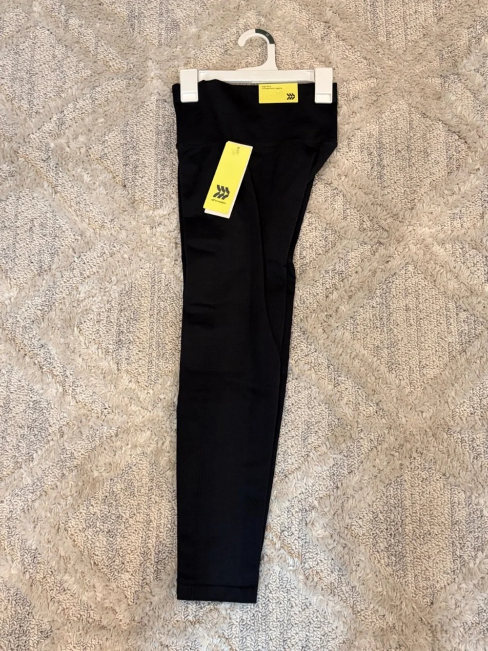 Black All in Motion High-Rise 7/8 Seamless Legging - NWT